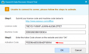 easeus data recovery activation code free